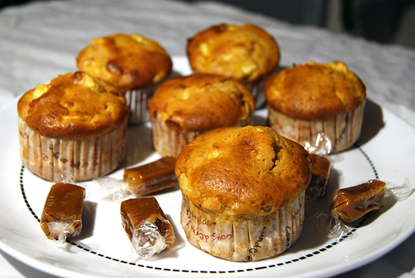 Muffins pommes caramel beurre salé pauline cuisine