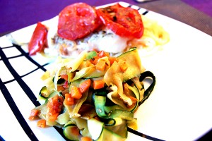 Tagliatelles de Courgettes