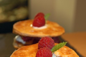 Mille-feuilles glacé aux Framboises