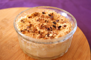 Crumble Poires Noisettes et Spéculoos